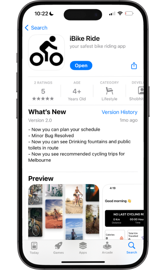 iBike App Store presentation
